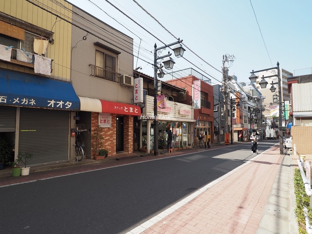 コスモ板橋グレイスアベニュー　前面道路 仲宿商店街